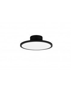 Tray lampa sufitowa czarna LED regulowana 640910132 Trio