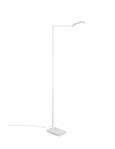 Pavia lampa podłogowa biała LED regulowana ściemnialna 470310131 Trio