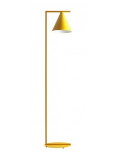 Form lampa podłogowa żółta 1108A14 Aldex