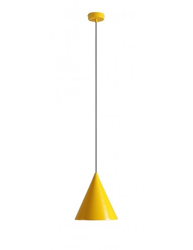 Form lampa wisząca żółta 1108G14 Aldex