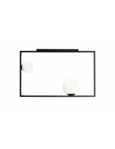 Frame lampa sufitowa czarna 1041PL_H1 Aldex