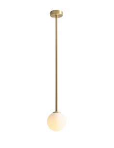 Pinne Long lampa sufitowa mosiądz 1080PL_G40_L Aldex