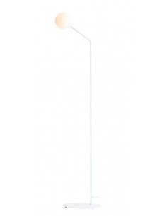 Pure lampa podłogowa biała 1064A Aldex