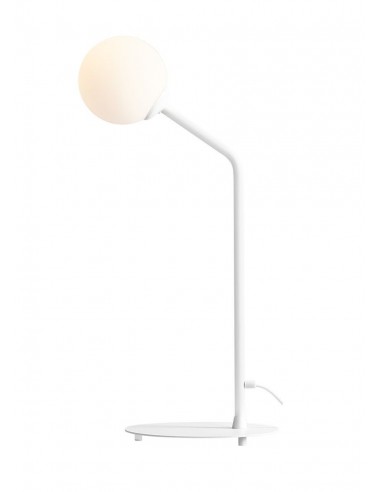 Pure lampka biurkowa biała 1064B Aldex
