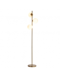 Dorado lampa podłogowa złota kule szklane klosze Light Prestige