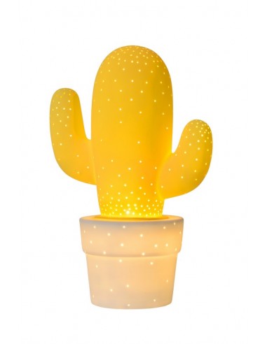 Cactus lampka stołowa żółta 13513/01/34 Lucide