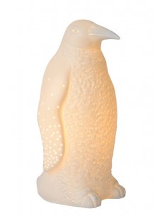 Pinguin lampka stołowa biała 13532/01/31 Lucide