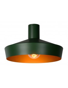 Cardiff lampa sufitowa zielono złota 30187/40/33 Lucide