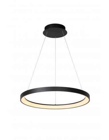 Vidal lampa wisząca czarna LED ring 46403/48/30 Lucide