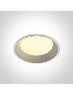 Stegna oprawa podtynkowa biała LED IP54 10120FD/W/C OneLight