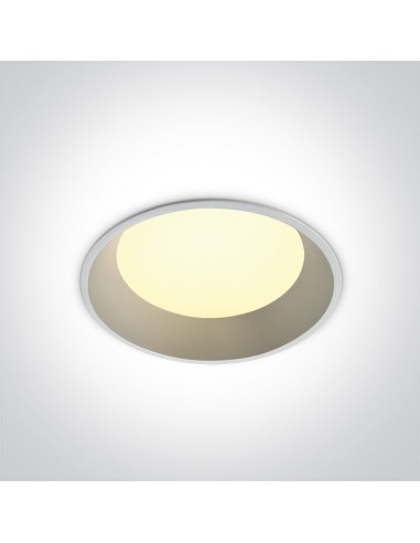 Stegna oprawa podtynkowa biała LED IP54 10120FD/W/W OneLight