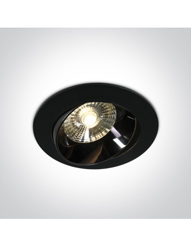 Ekali oczko podtynkowe LED czarne 11120E/B/W OneLight