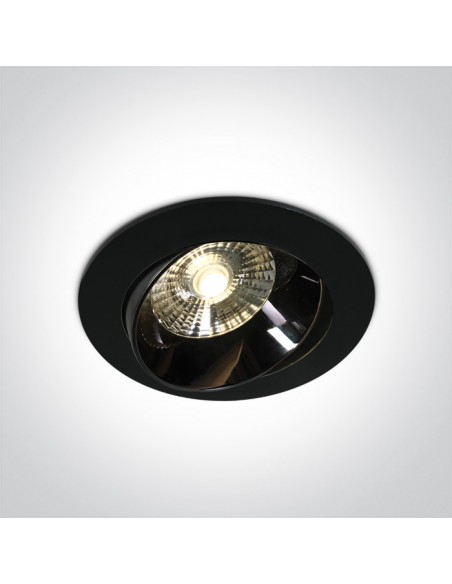Ekali oczko podtynkowe LED czarne 11120E/B/W OneLight