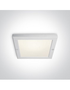 Dolo plafon biały LED IP40 62018AF/W/C OneLight