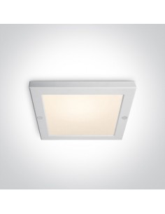 Dolo plafon biały LED IP40 62018AF/W/W OneLight