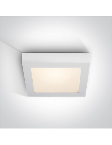Morfi plafon biały LED IP40 62122F/W/W OneLight