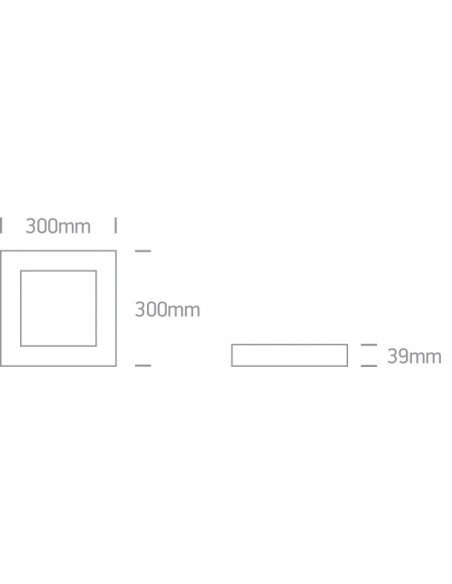 Morfi 2 62130AF/W/C biały plafon LED IP40 4000K 30W nieściemnialny zasilacz LED w zestawie OneLight