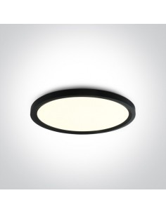 Zigos plafon czarny LED 62140FB/B/C OneLight