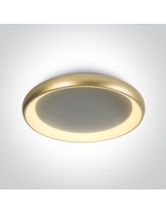 Aidoni plafon szczotkowany złoty LED 62144N/BGL/W OneLight