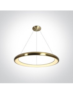 Kedros lampa wisząca LED ring złota 62144NB/BGL/W OneLight