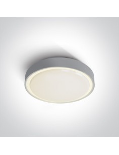 Vorineza plafon szary LED IP65 67280ANE/G/W OneLight