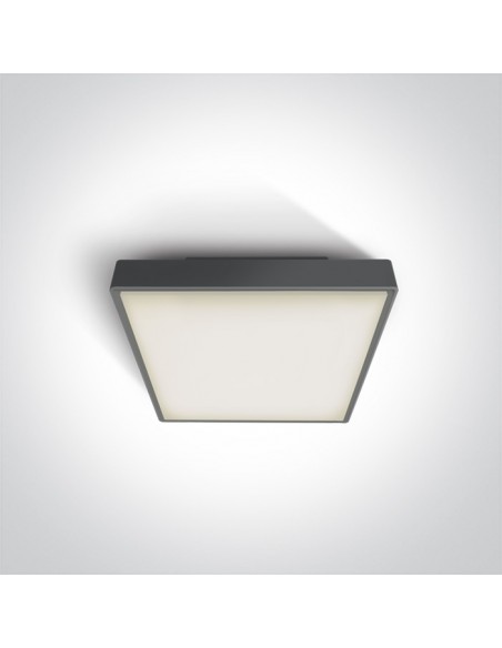 Pirnari plafon antracytowy LED IP65 67282N/AN/W OneLight