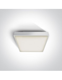 Pirnari plafon biały LED IP65 67282N/W/W OneLight