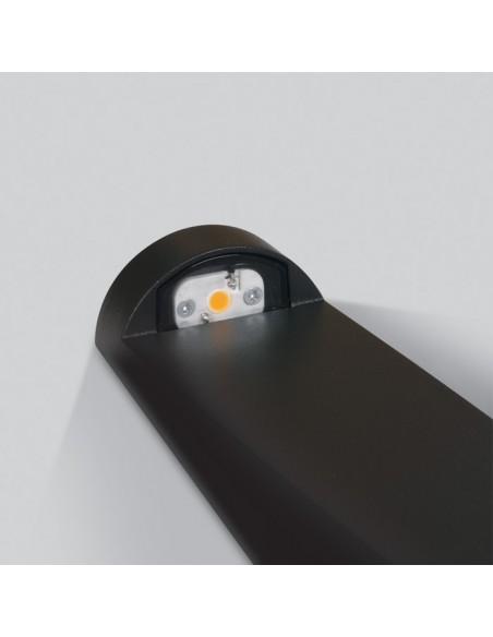 Avliza 67358/AN/W lampa ogrodowa w kolorze antracyt LED 3000K 7W IP65 nieściemnialny zasilacz LED w zestawie OneLight