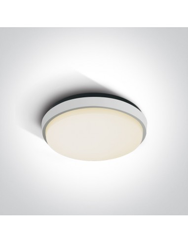 Fasideri plafon biały LED IP54 67362/W/W OneLight