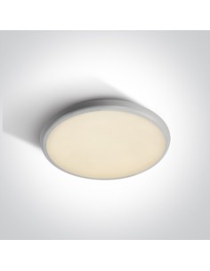 Avlaki plafon biały LED IP54 67368/W/W OneLight