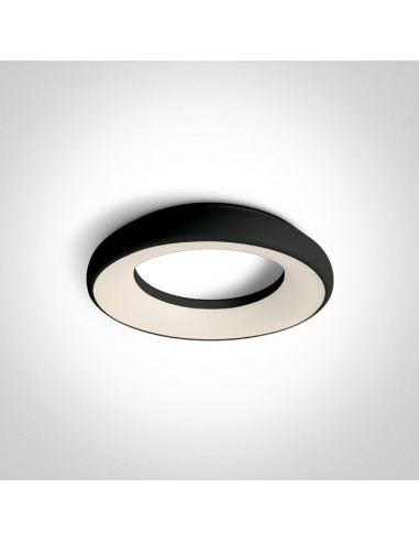 Souvardo plafon zewnętrzny czarny LED 67402/B/W OneLight