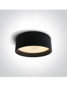 Sinora plafon czarny LED 67438/B/W OneLight