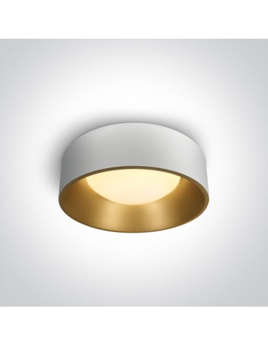Asteri plafon biały LED 67452/W/W OneLight