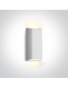 Lou biały kinkiet zewnętrzny LED 67512/W/W OneLight