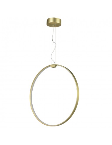 Acirculo lampa wisząca ring LED złota 50 cm Step Into Design