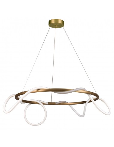 Fantasia round LED lampa wisząca złota ring 60 cm Step Into Design
