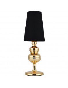 Queen lampka czarno złota 18cm MT-8046-18 black gold Step Into Design