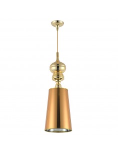 Queen lampa wisząca złota 25 cm MP-8046-25 gold Step Into Design