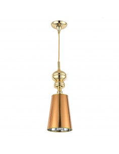 Queen lampa wisząca złota 18 cm MP-8846-18 gold Step Into Design