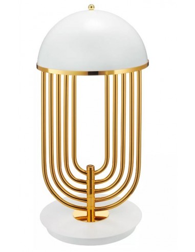 Dolce Vita lampka stołowa biało złota ST-1602 white Step Into Design