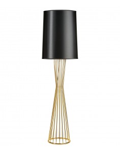 Filo lampa podłogowa czarno złota MF1235 Step Into Design