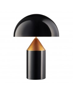 Belfugo L lampka stołowa czarno złota MT1233-370 Step Into Design