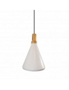 Nordic woody lampa wisząca biało drewniana ST-5097c Step Into Design