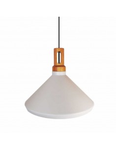 Nordic woody lampa wisząca biało drewniana ST-5097B Step Into Design