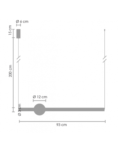 O-line LED lampa wisząca biało mosiężna ST-1688S Step Into Design- 1