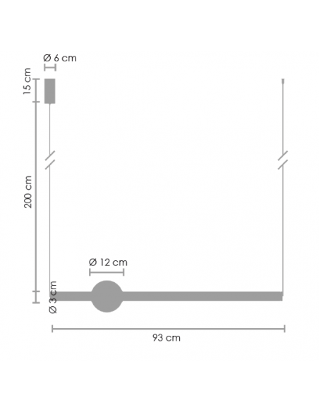 O-line LED lampa wisząca biało mosiężna ST-1688S Step Into Design- 1