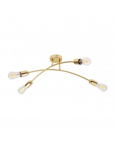 Helix lampa sufitowa złota 4688 TK Lighting