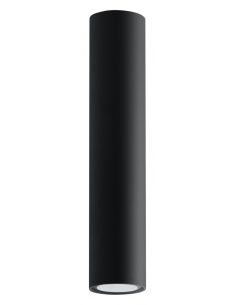 Downlight tuba Lagos czarna 30cm SL.0436 - Sollux