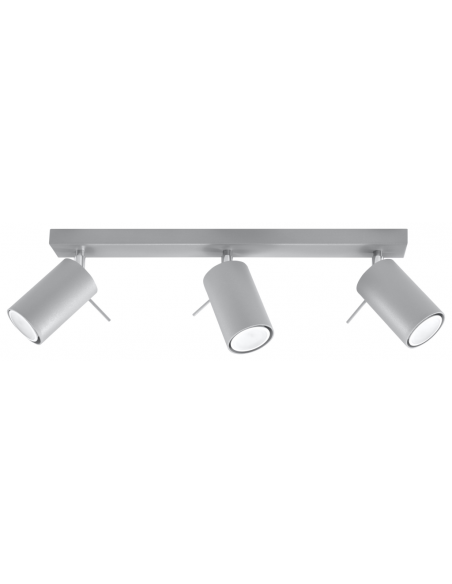 Plafon RING 3 Szary SL.0451 - Sollux - 1