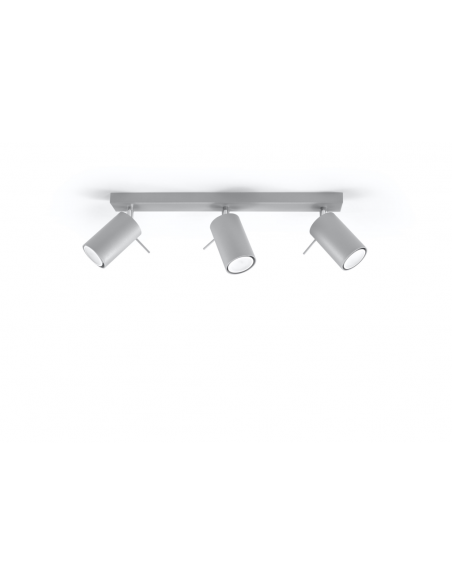 Plafon RING 3 Szary SL.0451 - Sollux - 3